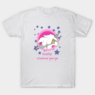 Unicorn Sparkle Wherever You Go T-Shirt